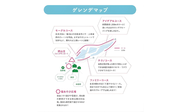【四国最長1200mコース！】SOL-FA ODA フルセットレンタル券(大人1名様分)／スキー スノボ スノーボード レンタル フルセット ゲレンデ【ソルファオダ株式会社】 [BKAM002]