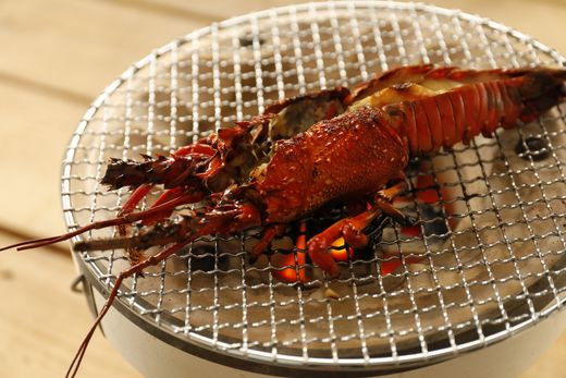 【数量限定】【匠の漁】伊勢えび・三崎アジ一夜干し特選セット（各2枚） IKTJ007