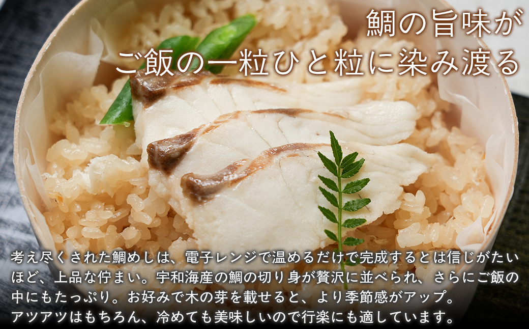 鯛めしセット（4個入り）　IKTN003