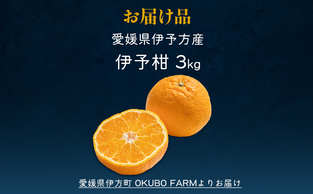 【先行予約】【家庭用】伊予柑 3kg ※北海道・沖縄・離島への配送不可 （2026年1月中旬より順次発送予定） IKTAT004