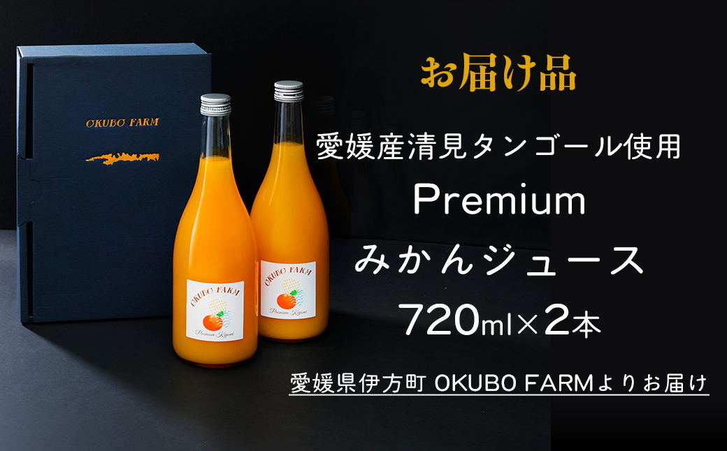 Premiumみかんジュース（2本セット）※北海道・沖縄・離島への配送不可 IKTAT002