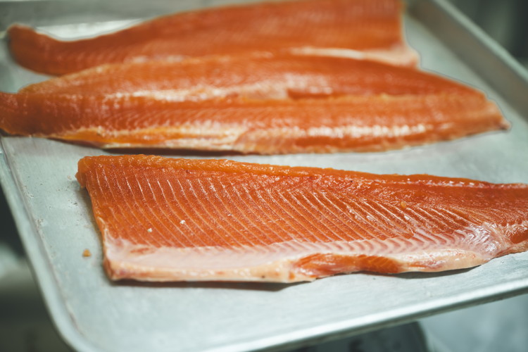 【森の国で養殖】滑床トラウトサーモン 1kg（250g×4P） ｜ 刺身 小分け 切り身 ふるさと納税 国産 冷凍 ※離島への配送不可