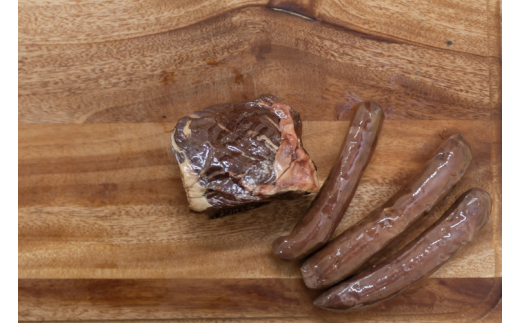 まつのジビエ FOR DOGS（燻製・ウインナー各1P）◇