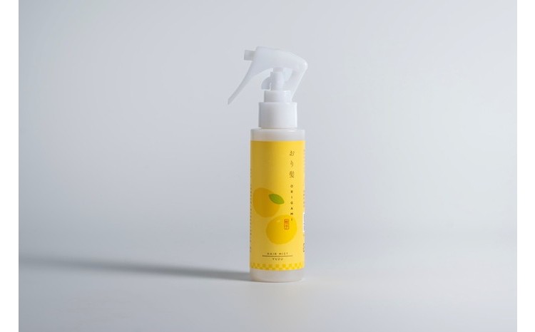 おり髪 ヘアーミスト（ゆず）1本 | いい香り ブランド メンズ プロテクト ヘアミスト ※離島への配送不可