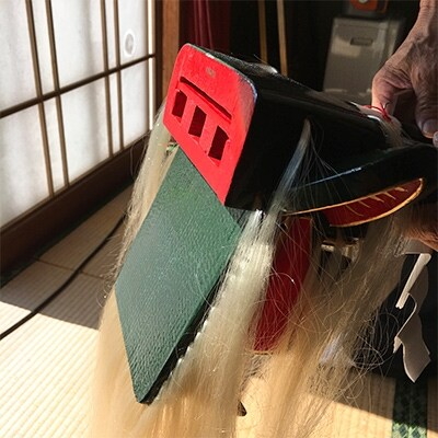 牛鬼　頭のみ（中）壁掛け＜雑貨 インテリア 民芸品 工芸品 オブジェ 天然 お面 鬼 愛媛県 鬼北町＞