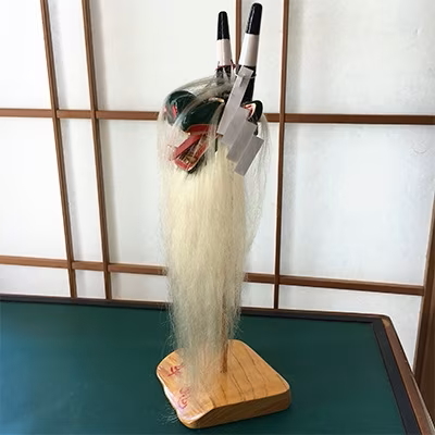 牛鬼　頭のみ（小）＜雑貨 インテリア 民芸品 工芸品 オブジェ 天然 お面 鬼 愛媛県 鬼北町＞