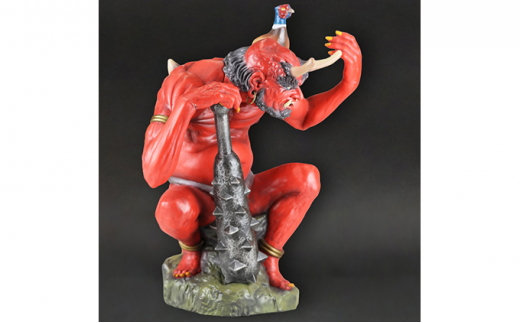 鬼王丸貯金箱<雑貨 プレゼント 贈り物 インテリア 貯金箱 愛媛県 鬼北町＞