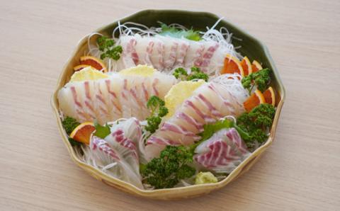 朝〆直送！愛南町産鯛さしみ用切り身（400g＋アラ付き）真鯛 朝〆 直送 新鮮 アラ 冷蔵 愛媛県 朝〆直送 松岡鮮魚