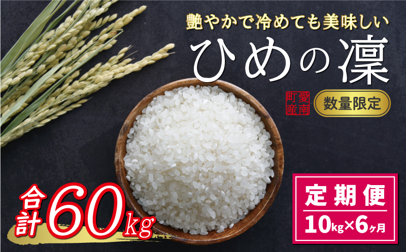 先行予約 新米 令和6年産 定期便 10kg × 6回 ひめの凜 合計 60kg 102000円 お米 白米 精米 米 こめ 産地直送 国産 農家直送 期間限定 数量限定 特産品 令和6年度産 2024年産 新品種 人気 ブランド 大粒 もっちり 甘み 冷めても おいしい おにぎり コシヒカリ に負けない 内祝い お祝い 贈答品 お返し プレゼント 土産 御礼 お礼 お取り寄せ 愛南町 愛媛県 お米 お米 お米 お米 お米 お米 お米 お米 お米 お米 お米 お米 お米 お米