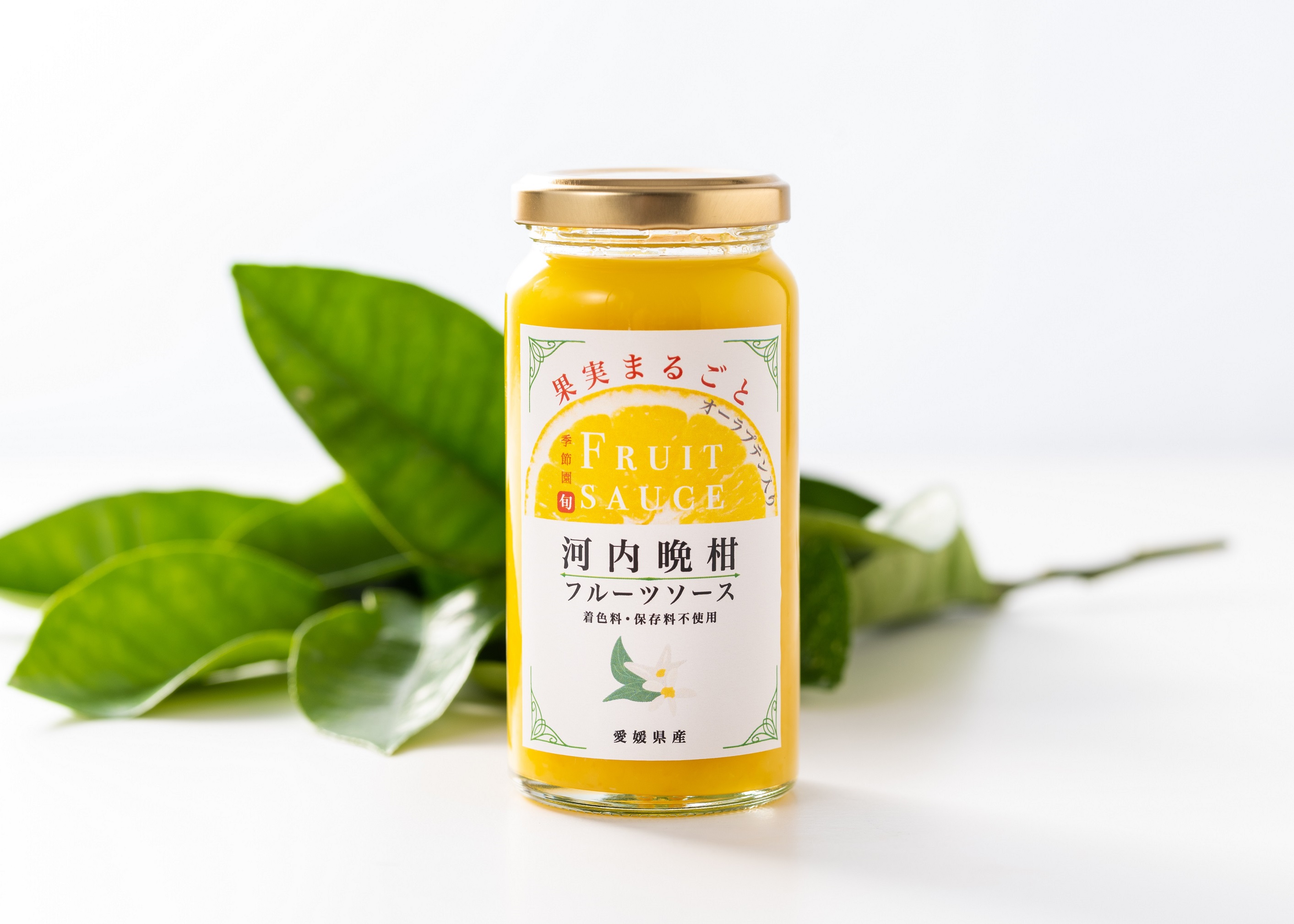 季節園の河内晩柑フルーツソース 発送期間: 3月中旬以降