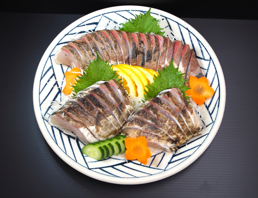 【C06033】高知県産　勘八(かんぱち)藁焼きたたきセット［期間限定品］