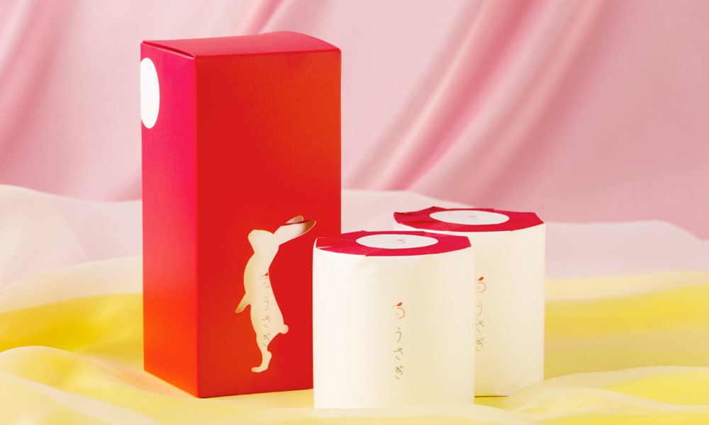 【A06006】うさぎ2ロールギフトボックス