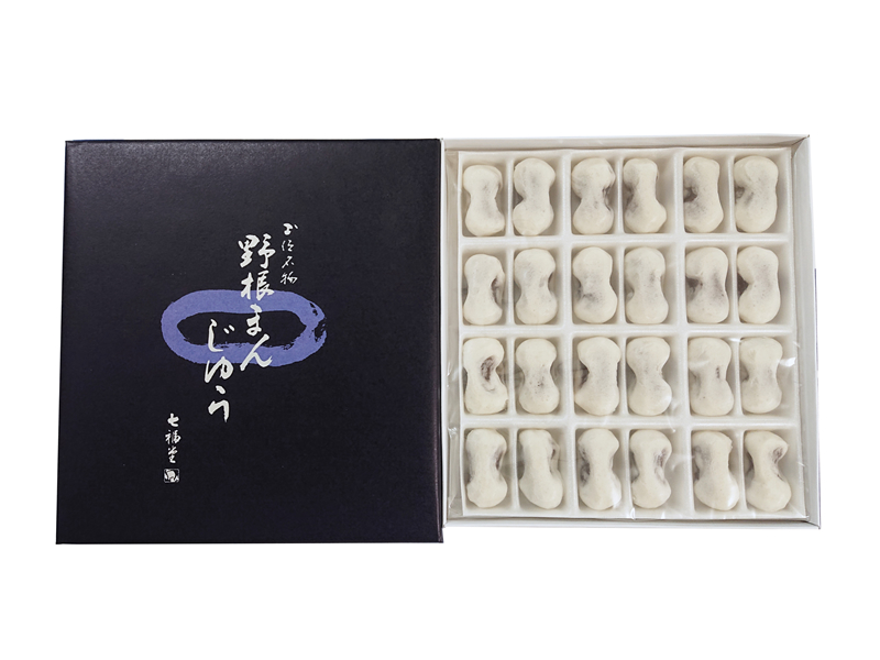 【A06028】七福堂　野根まんじゅう　24個入