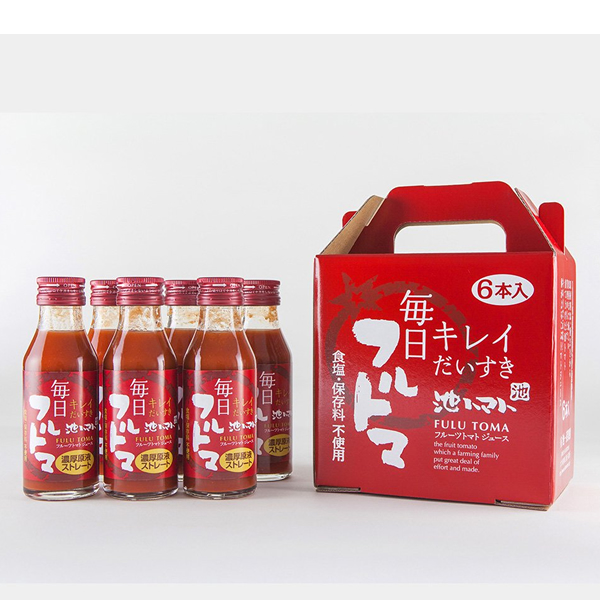 【B06058】毎日フルトマ　レッド 100ml 6本箱入