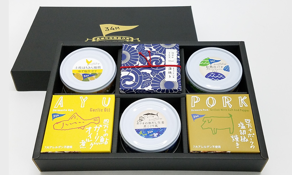 【D06005】高知のうまいものをギュッと詰め込んだ６缶セット