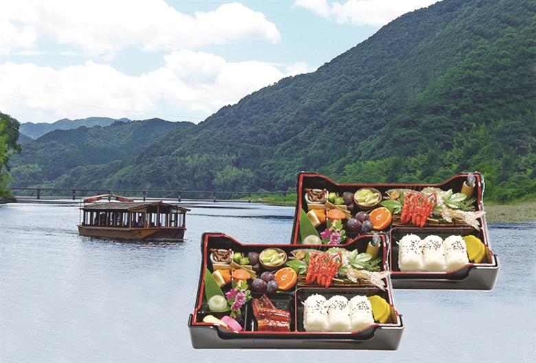 【D06013】四万十川屋形船体験（食事付・大人２名分）