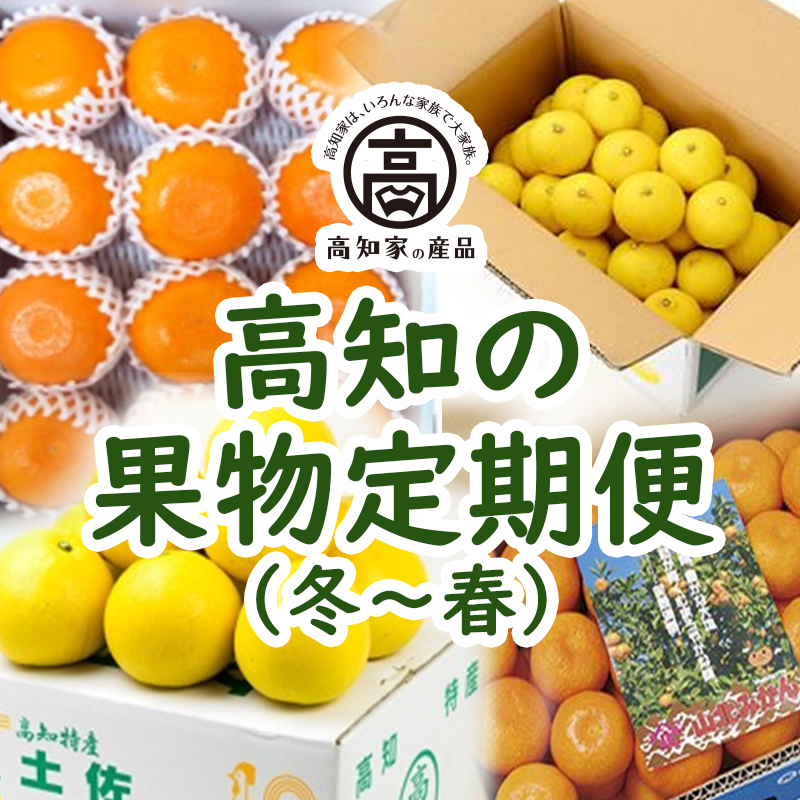 【E06014】高知の果物定期便(冬～春)