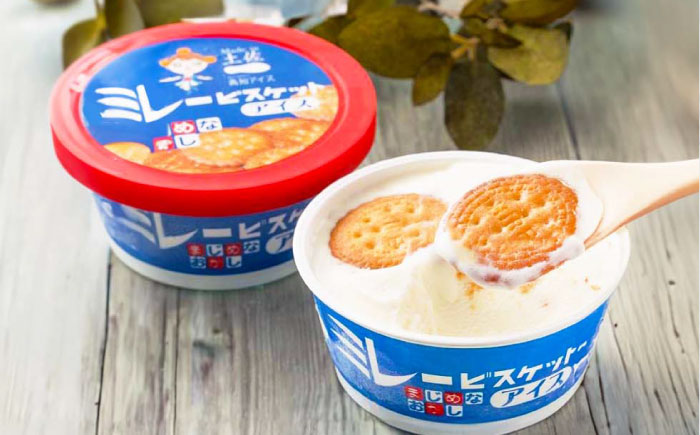 Made in 土佐 ミレービスケットアイス6個入り 高知 / スイーツ アイス アイスクリーム【グレイジア株式会社】[ATAC390]