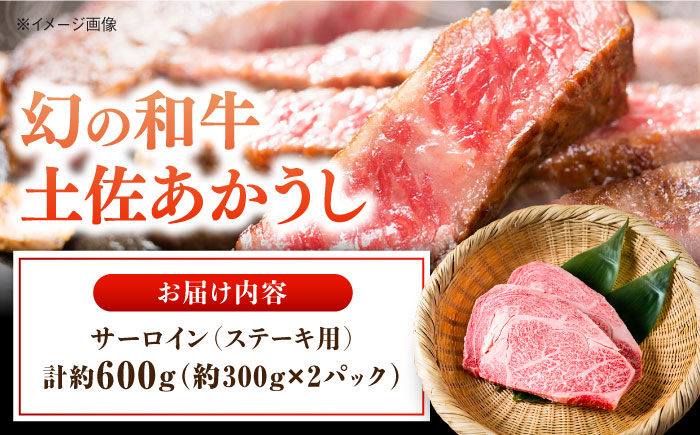 土佐あかうし サーロイン　ステーキ用 約300g×2パック/牛肉 国産 和牛 高知 牛肉 にく【株式会社Dorago】 [ATAM042]