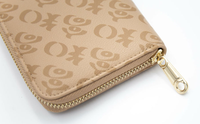 高知の財布 ベージュ / 高知 ブランド 財布 長財布 合成皮革 革 アパレル ビジネス 贈り物 プレゼント ご当地 【株式会社ブランド高知】 [ATDW002]