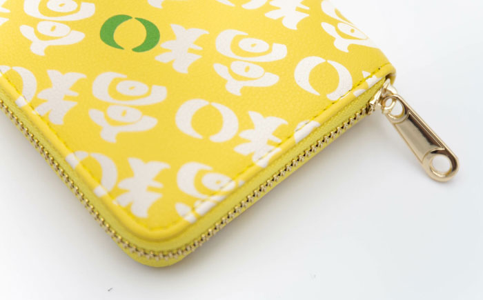 高知の財布 文旦カラー / 高知 ブランド 財布 長財布 合成皮革 革 文旦 アパレル ビジネス 贈り物 プレゼント ご当地 【株式会社ブランド高知】 [ATDW005]