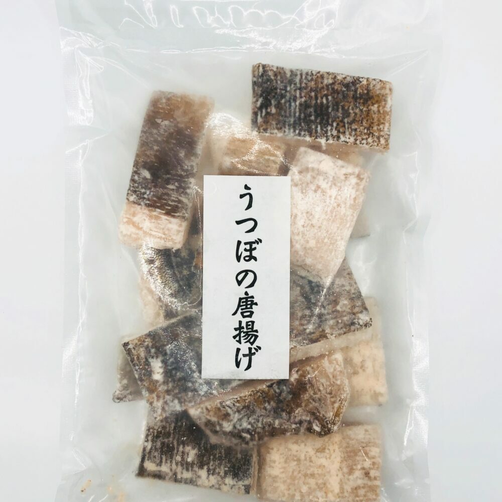 土佐のおつまみセット（うつぼの唐揚げ 約150g・鯨串カツ5本） / 高知 土佐 うつぼ ウツボ 唐揚げ 揚げ物 くじら クジラ 鯨 串カツ カツ 冷凍 【株式会社サンマリン】 [ATHA013]