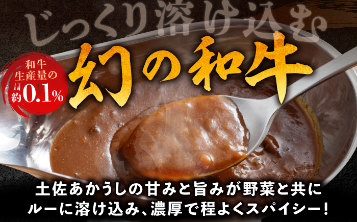 【3回定期便】高知土佐あかうしビーフカレー 10食セット/ レトルト カレー あか牛 土佐あかうし 牛肉 牛カレー 保存食 常備 人気 おすすめ 高知市 【株式会社 四国健商】 [ATAF137]