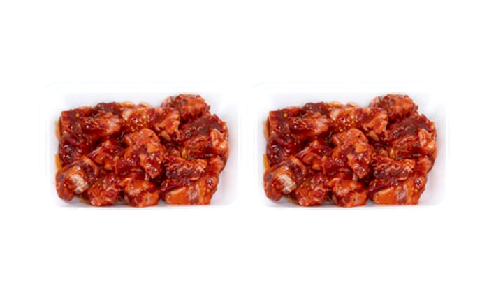 中落カルビ 味付け焼肉用 約500g×2 牛肉 焼き肉 BBQ 焼くだけ 簡単 【(有)山重食肉】 [ATAP022]