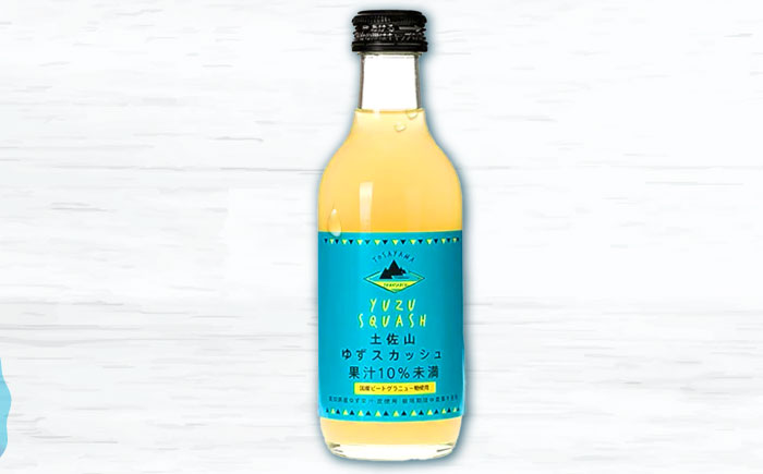 土佐山ゆずスカッシュ M(200ml) 20本入り 【一般財団法人夢産地とさやま開発公社】 [ATBH002]