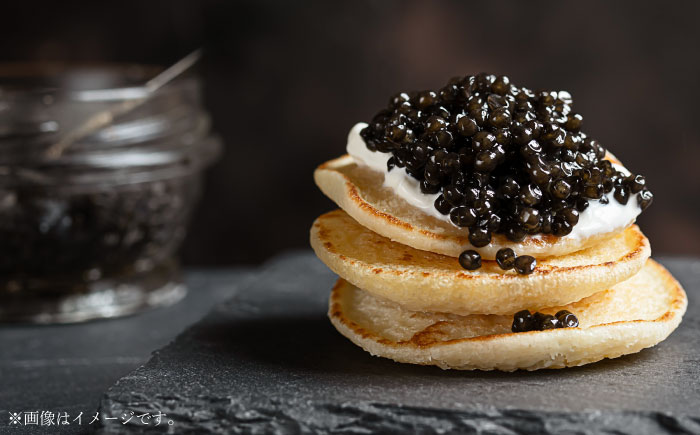 高知産熟成キャビア 約30g (化粧箱) シェルスプーン付Black Jewel 【興洋フリーズ株式会社】 [ATBX010]