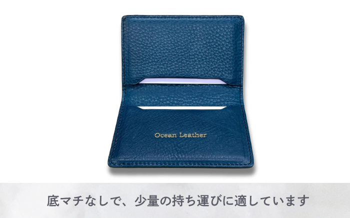 【Ocean Blue】Ocean Leather 名刺入れ【マダイ】M【興洋フリーズ株式会社】 [ATBX083-02]