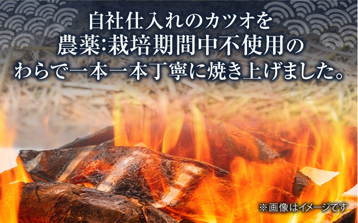 藁焼き 生カツオたたき一本とハーフセット (冷蔵) 約750g 4.5～6人前 【土佐黒潮水産】 [ATCQ004]