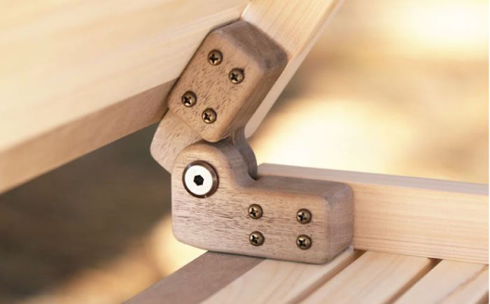 ひのきの2つ折りキャンプテーブル KUROSON400-F / アウトドア アウトドアグッズ キャンプ テーブル 折りたたみ ひのき ウォールナット 人気 おすすめ 【196｜ひのきのキャンプ用品】 [ATBG011]