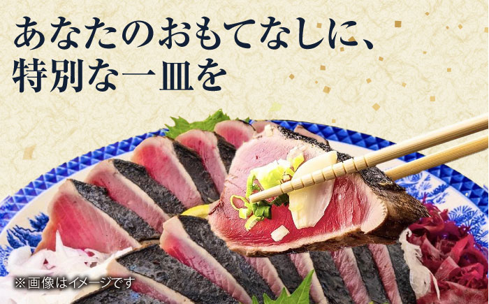 藁焼き 生カツオたたき一本とハーフセット (冷蔵) 約750g 4.5～6人前 【土佐黒潮水産】 [ATCQ004]