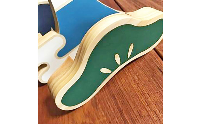 壁付け！お神札受け～和～【土佐ろくろく工房】 [ATCU007]