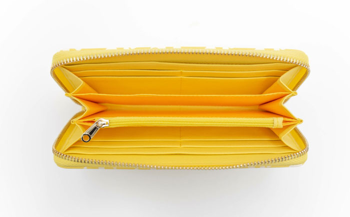 高知の財布 文旦カラー / 高知 ブランド 財布 長財布 合成皮革 革 文旦 アパレル ビジネス 贈り物 プレゼント ご当地 【株式会社ブランド高知】 [ATDW005]