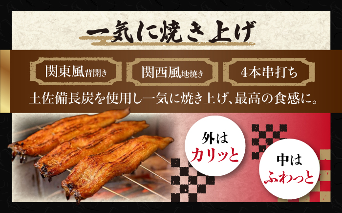 高知焼き鰻蒲焼3尾 / 蒲焼き かば焼き たれ タレ うなぎ ウナギ 鰻 小分け 個包装 パック 冷凍 冷凍食品 国産 おかず 簡単調理 調理済 時短 オーブントースター 魚焼きグリル 【鰻HASHIMOTO】 [ATDX006]