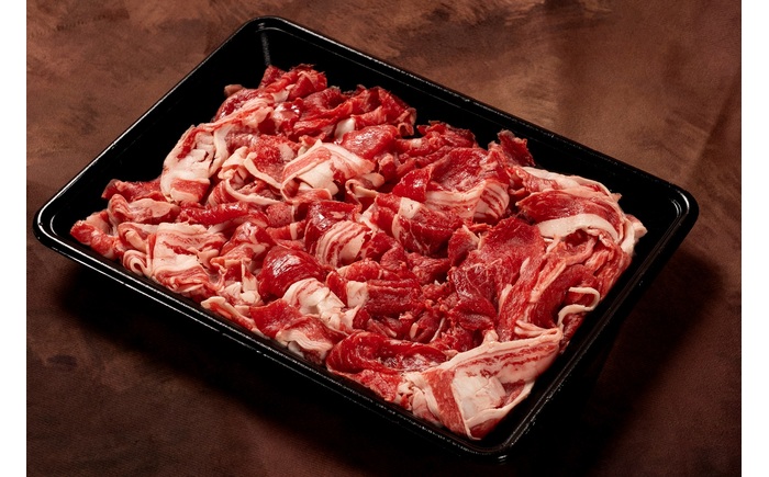 土佐あかうし 切り落し 約1kg（約500g×2）/ 贈答用 あかうし 土佐 和牛 牛 肉 お肉 ウデ モモ バラ 食品 冷凍 高知 【高知県食肉センター株式会社】 [ATFC041]