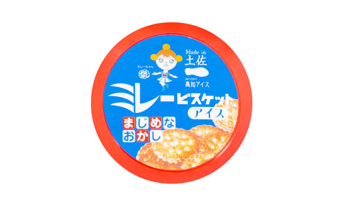 Made in 土佐 ミレービスケットアイス6個入り 高知 / スイーツ アイス アイスクリーム【グレイジア株式会社】[ATAC390]