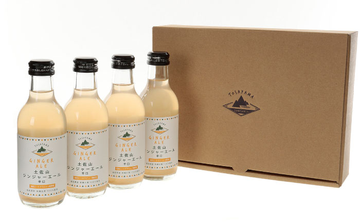 土佐山ジンジャエール辛口Mセット（200ml×4本）【一般財団法人夢産地とさやま開発公社】 [ATBH012]