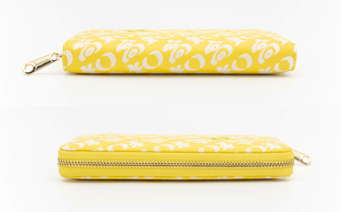 高知の財布 文旦カラー / 高知 ブランド 財布 長財布 合成皮革 革 文旦 アパレル ビジネス 贈り物 プレゼント ご当地 【株式会社ブランド高知】 [ATDW005]