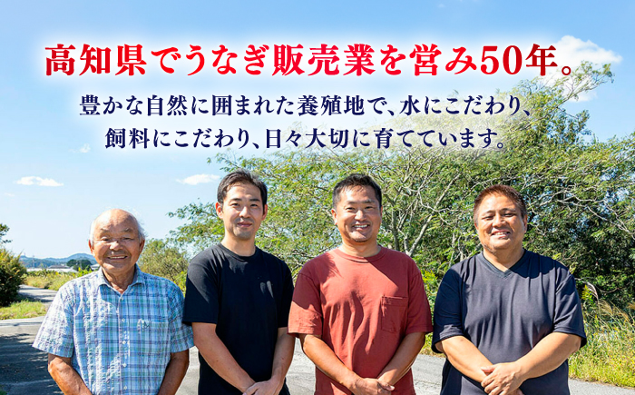 【6回定期便】極上国産うなぎ四万十桜 蒲焼き5尾 たっぷり大サイズ / 国産 高知 四万十 うなぎ ウナギ 鰻 蒲焼き うな重 惣菜 贅沢 【有限会社もりた】 [ATHE012]