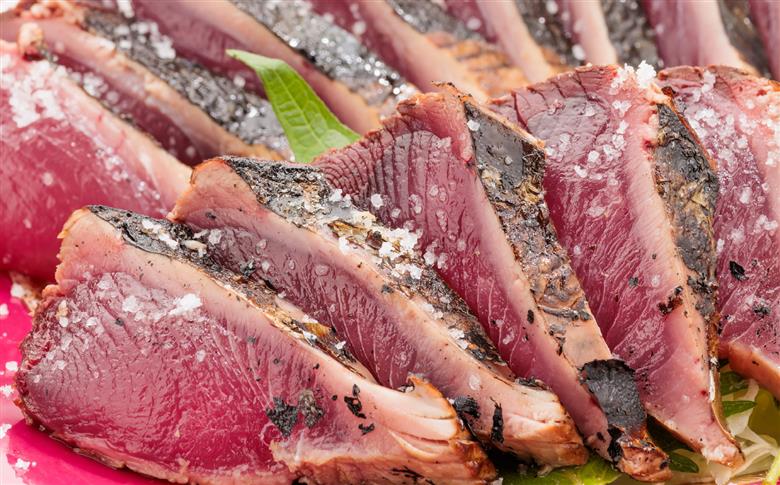 切れているビリかつお 約1kg（約170g×6パック） /冷凍 カット済みカツオ【有限会社ゆず庵】 [ATHM006]
