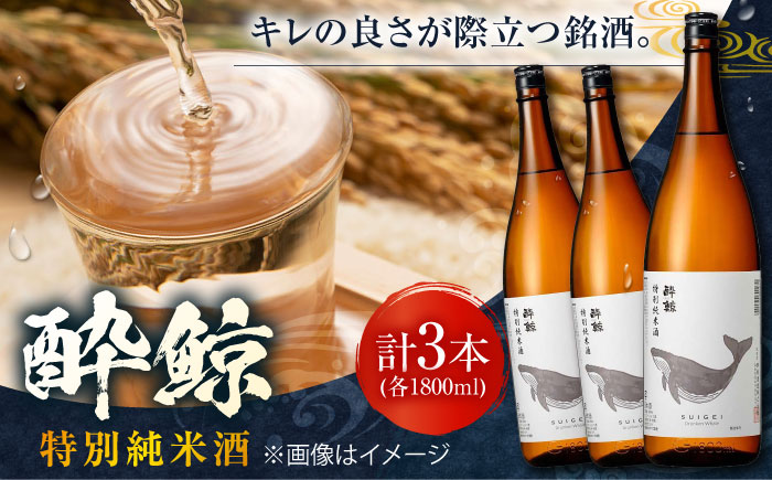 酔鯨 特別純米酒 1800ml 3本 / 日本酒 地酒【近藤酒店】[ATAB009]