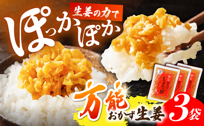 高知の生姜使った3袋セット 【株式会社 四国健商】 [ATAF060]