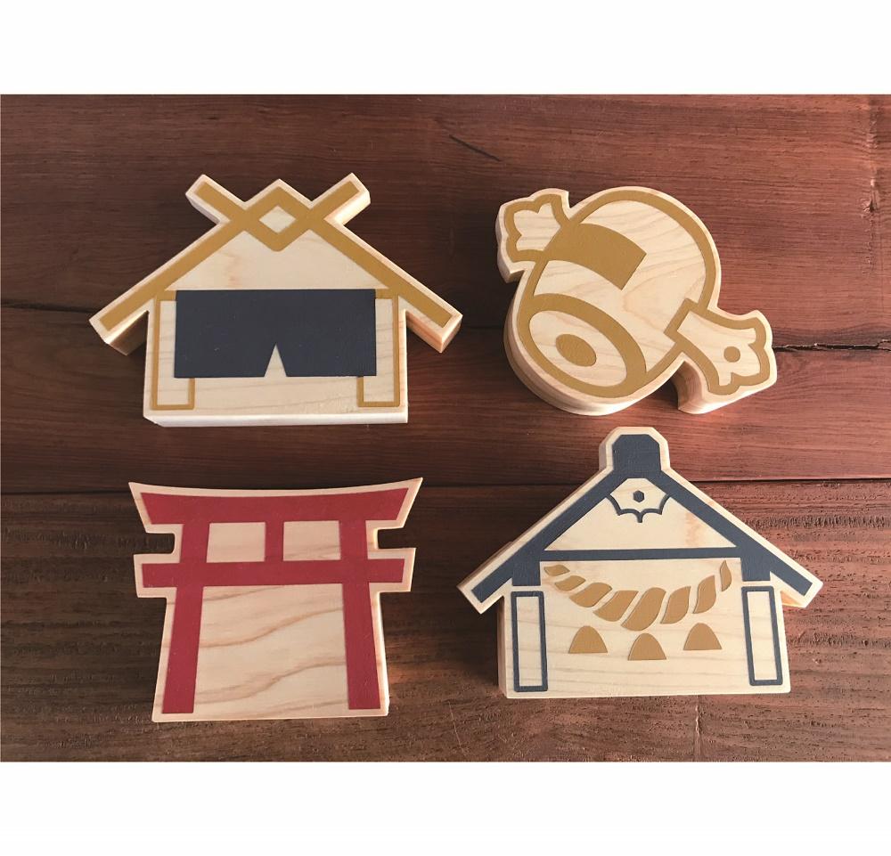 壁付け！お神札受け～inori～【土佐ろくろく工房】 [ATCU005]