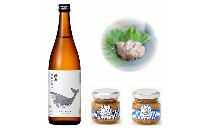 酔鯨 特別純米酒 720ml かつお塩辛コラボ/ 日本酒 地酒[近藤酒店][ATAB053]