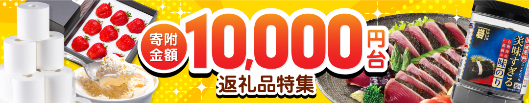 1万円台の返礼品はこちら！