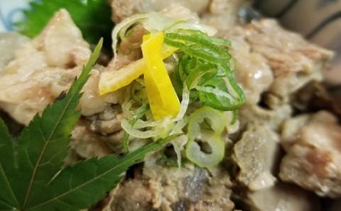 和牛すじ室戸海洋深層水塩煮込み