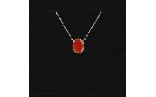 珊瑚 血赤珊瑚 サニーペンダント ネックレス K10イエローゴールド 天然 サンゴ 一点物 アクセサリー 厄除け お守り クリスマス バレンタイン 誕生日プレゼント 記念日 ホワイトデー ジュエリー 大人可愛い ギフト さんご サンゴ 高知県室戸市